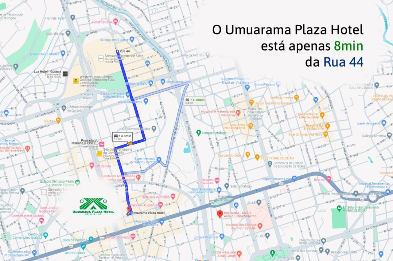 Umuarama Plaza Hotel By Castelo Itaipava Гояния Екстериор снимка